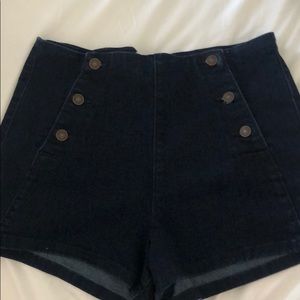 Abercrombie button shorts